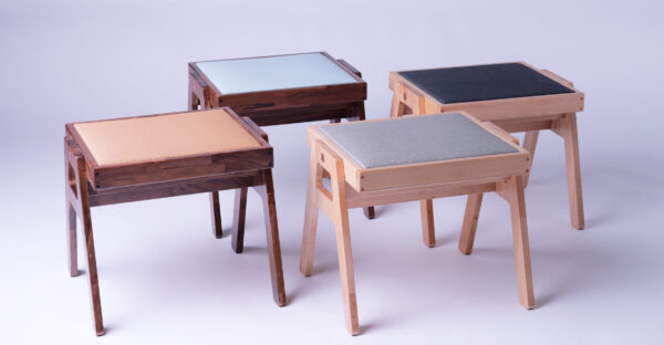 RIKISHI CHAIR Astra ウォールナット　縁無畳 和紙表